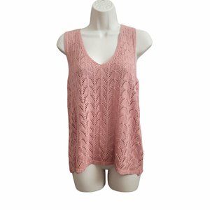 Woman's Blush Knit Tank Top